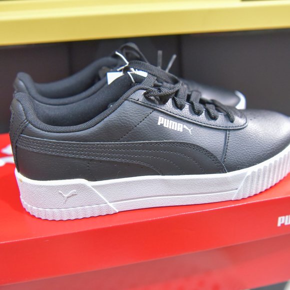 Puma Ladies Carina Shoes BLACK - Picture 7 of 11